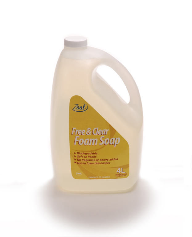 Zaal Free & Clear Foam Soap