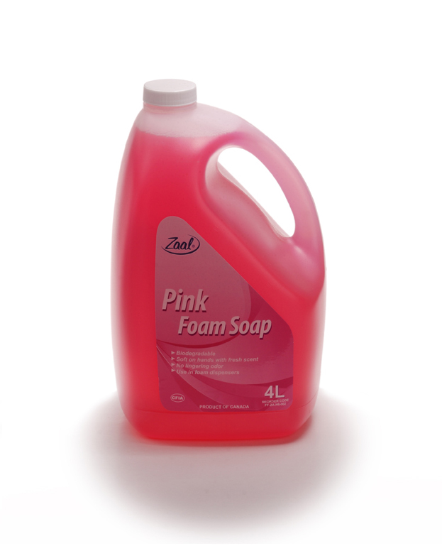 Zaal Pink Foam Soap