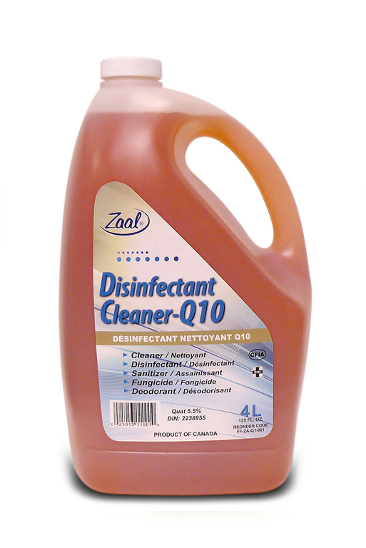 Zaal Quat 10 disinfecting Concentrate DISINFECTANT, SANITIZER, DEODORIZING CLEANER
